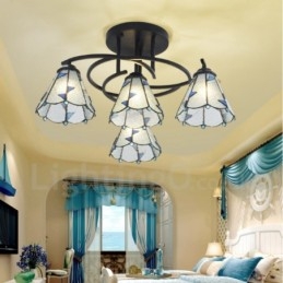 Designer Touch Decorative 4 Light Mediterranean Style Integrated Bath Metal Chandelier