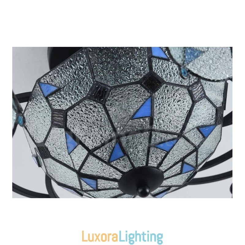 Designer Touch Decorative 4 Light Mediterranean Style Integrated Bath Metal Chandelier