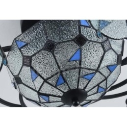 Designer Touch Decorative 11 Light Mediterranean Style Integrated Bath Metal Chandelier