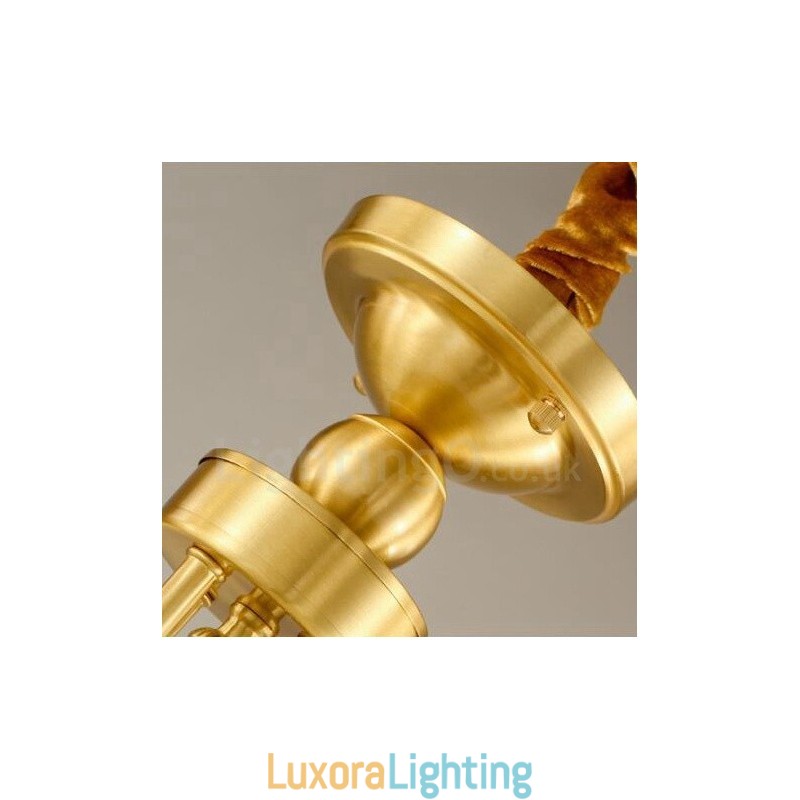 Designer Touch Decorative 6 Light Rustic Lodge Integrated Metal Copper Chandelier