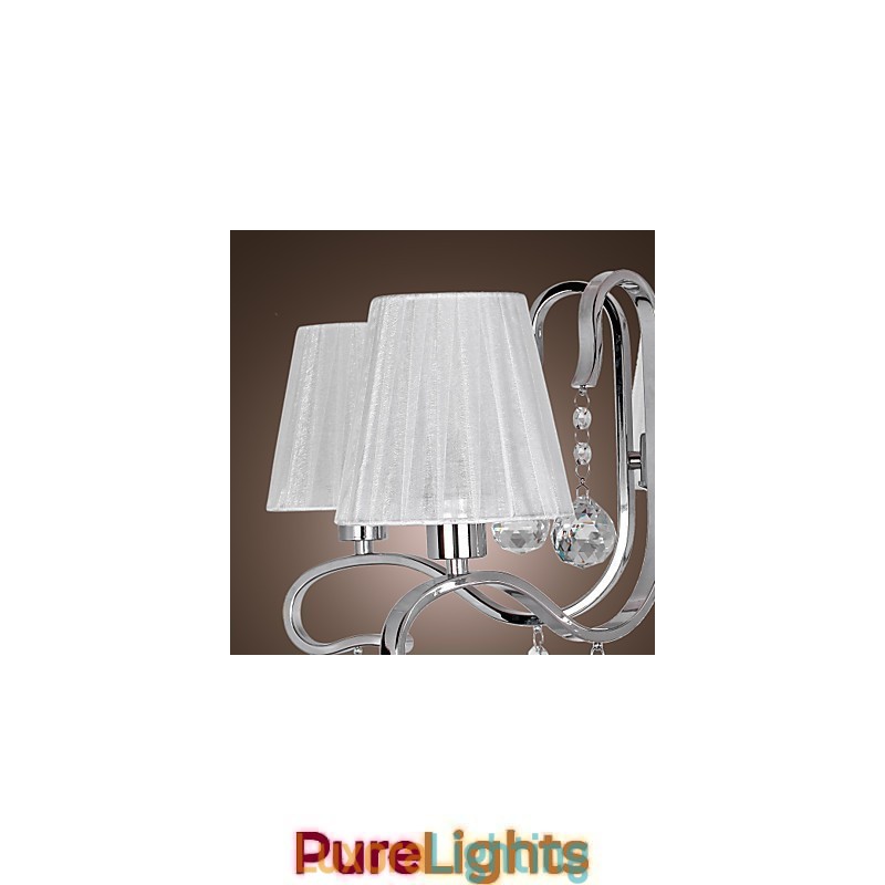 Designer Touch Decorative Modern Contemporary Crystal Electroplated Chandelier