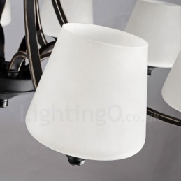 Designer Touch Decorative 3 Light Rustic Lodge Integrated Metal Chandelier