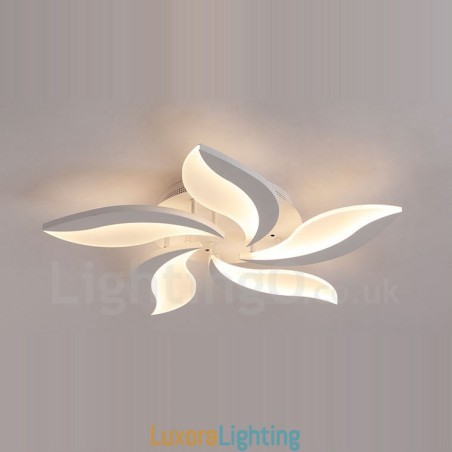 Designer Touch Decorative 5 Light Modern Contemporary Integrated Chandelier