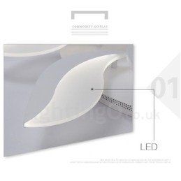 Designer Touch Decorative 5 Light Modern Contemporary Integrated Chandelier