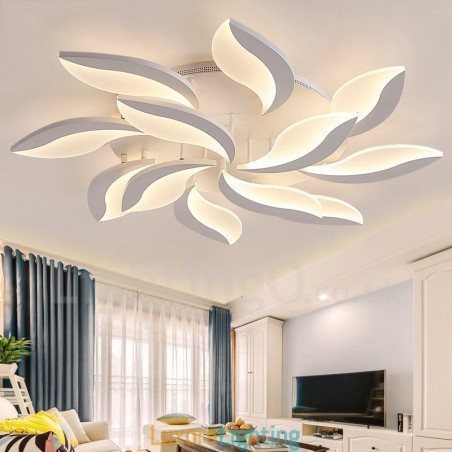 Designer Touch Decorative 12 Light Modern Contemporary Integrated Chandelier