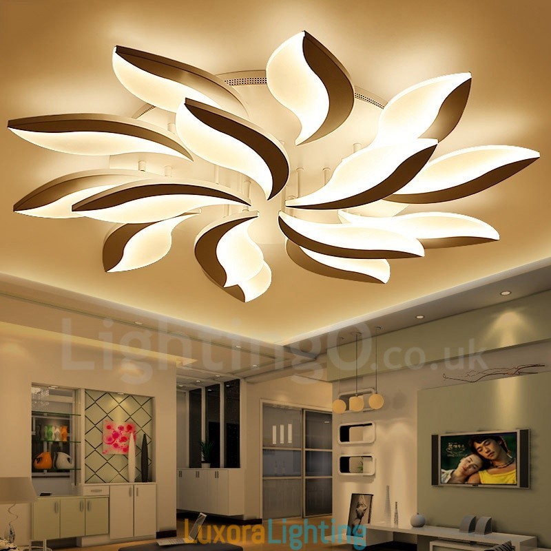Designer Touch Decorative 15 Light Modern Contemporary Integrated Chandelier
