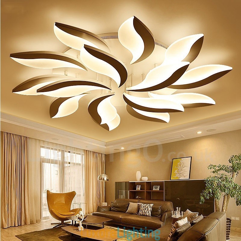 Designer Touch Decorative 15 Light Modern Contemporary Integrated Chandelier