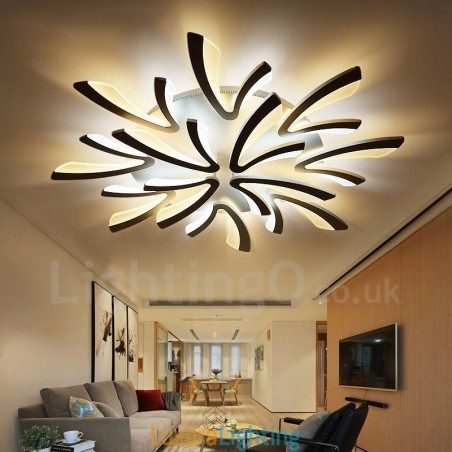 Designer Touch Decorative 12 Light Modern Contemporary Integrated Chandelier