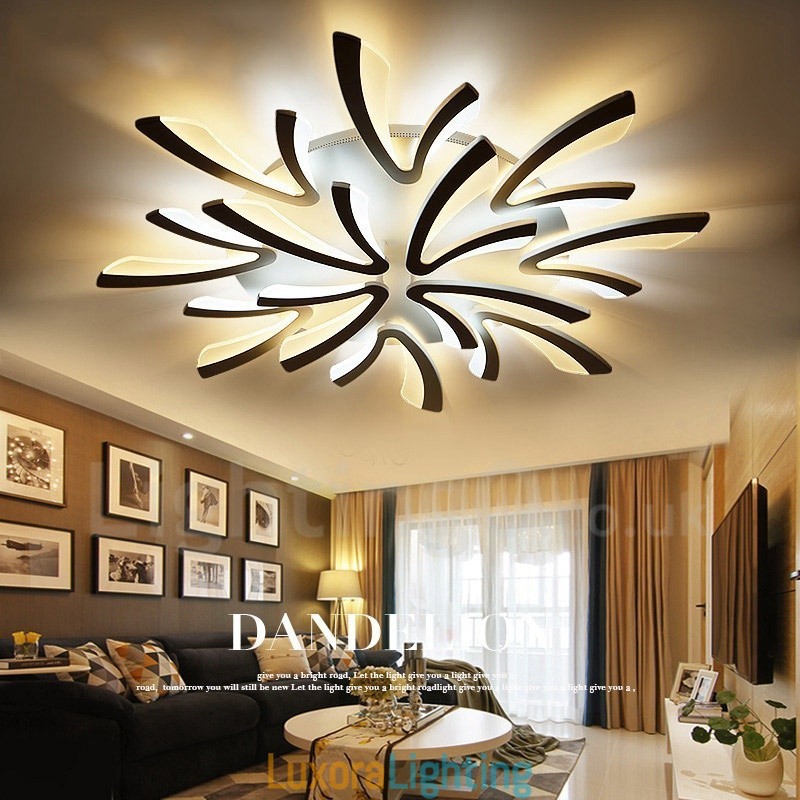 Designer Touch Decorative 12 Light Modern Contemporary Integrated Chandelier