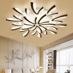 Designer Touch Decorative 15 Light Modern Contemporary Integrated Chandelier