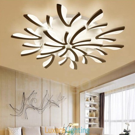 Designer Touch Decorative 15 Light Modern Contemporary Integrated Chandelier