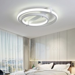 Designer Touch Decorative 2 Rings Modern Contemporary Chandelier