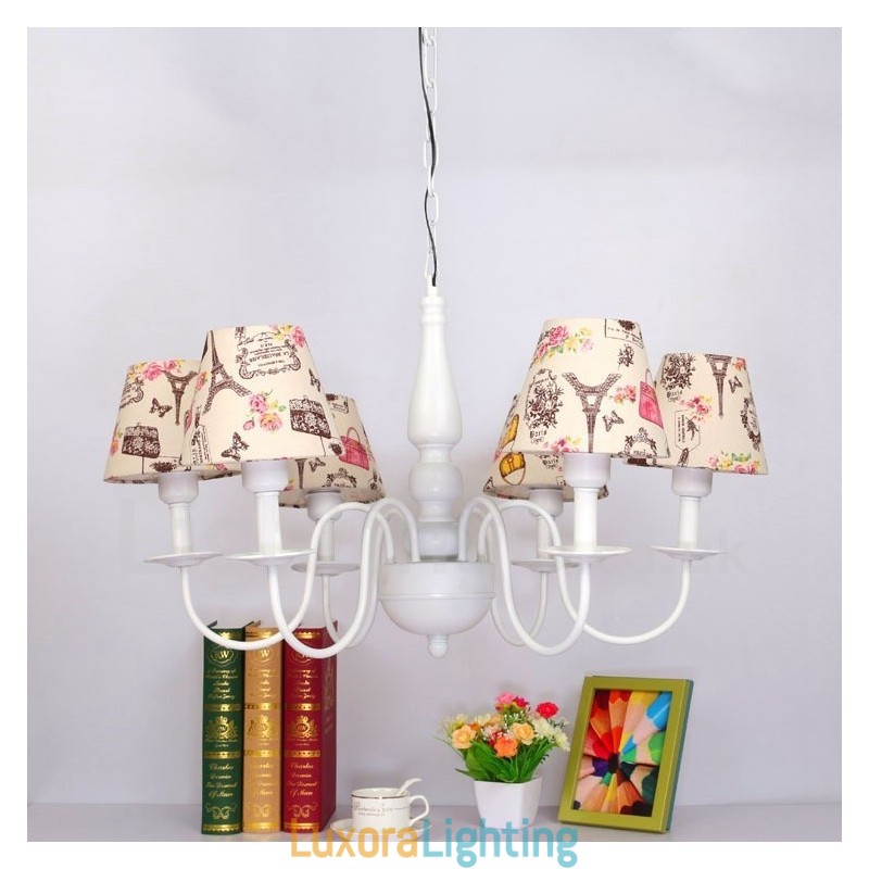 Designer Touch Decorative Traditional Classic Integrated Metal Chandelier