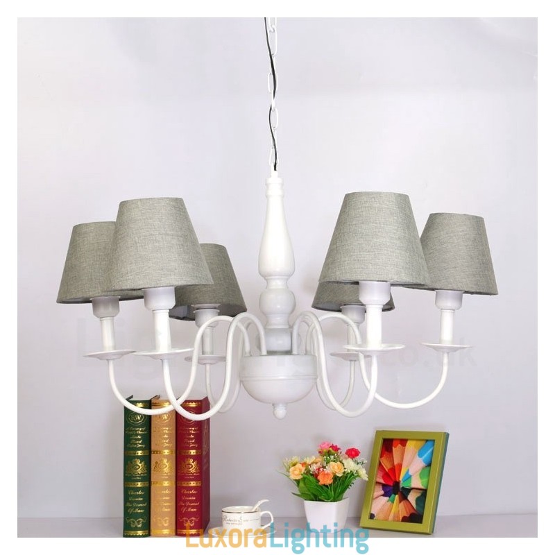 Designer Touch Decorative Traditional Classic Integrated Metal Chandelier