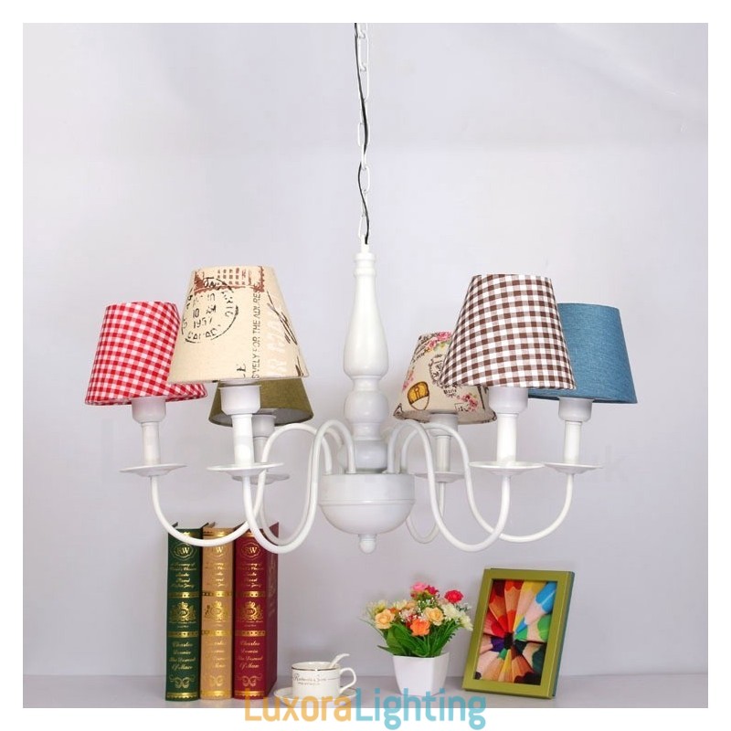 Designer Touch Decorative Traditional Classic Integrated Metal Chandelier