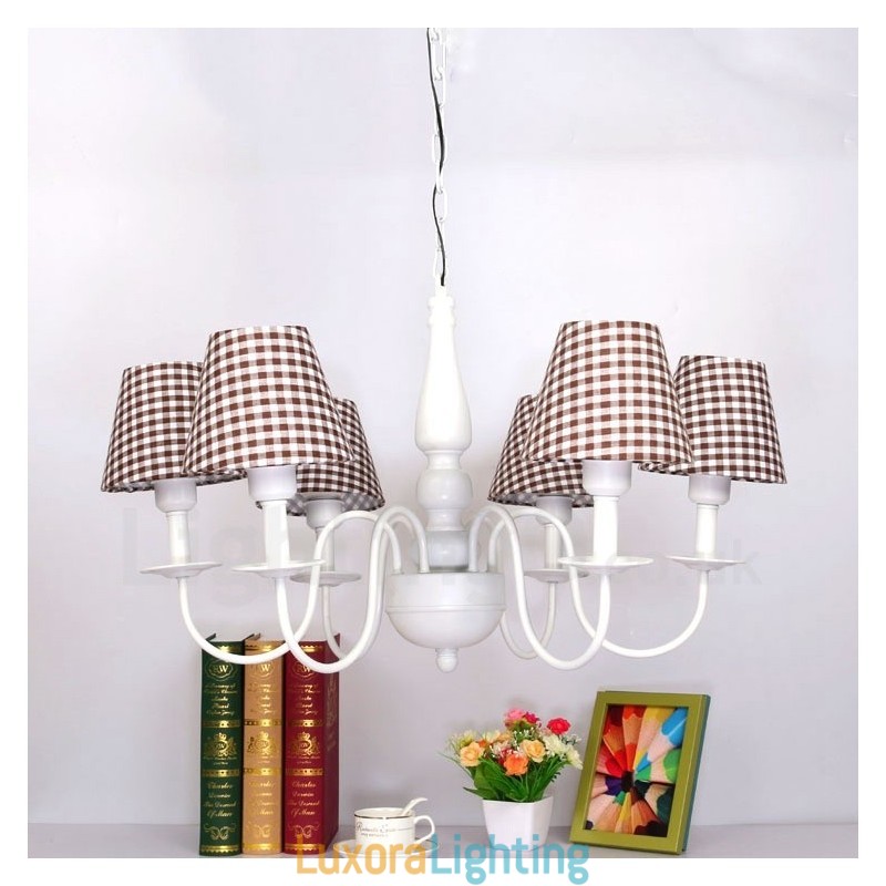 Designer Touch Decorative Traditional Classic Integrated Metal Chandelier