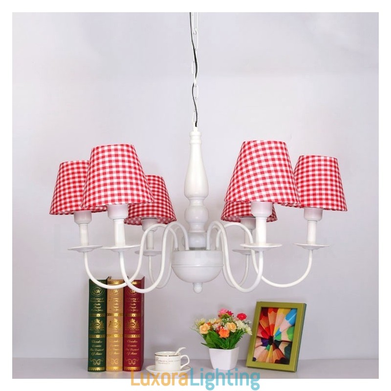 Designer Touch Decorative Traditional Classic Integrated Metal Chandelier