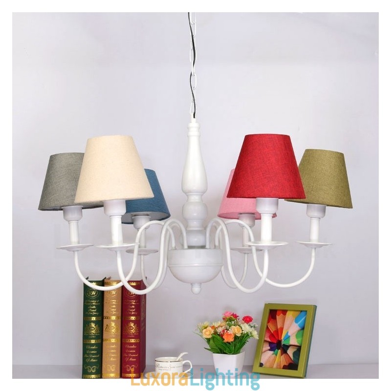 Designer Touch Decorative Traditional Classic Integrated Metal Chandelier