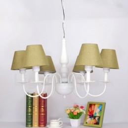 Designer Touch Decorative Traditional Classic Integrated Metal Chandelier