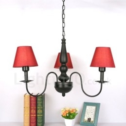 Designer Touch Decorative 3 Light Traditional Classic Integrated Metal Chandelier