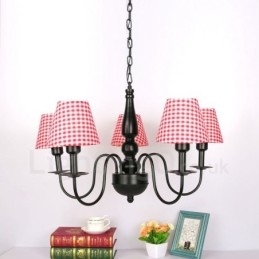 Designer Touch Decorative Mediterranean Style Integrated Metal Chandelier