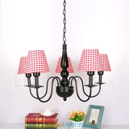 Designer Touch Decorative Mediterranean Style Integrated Metal Chandelier