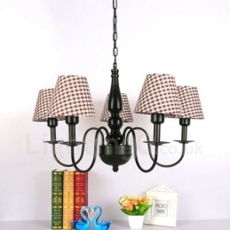 Designer Touch Decorative Mediterranean Style Integrated Metal Chandelier
