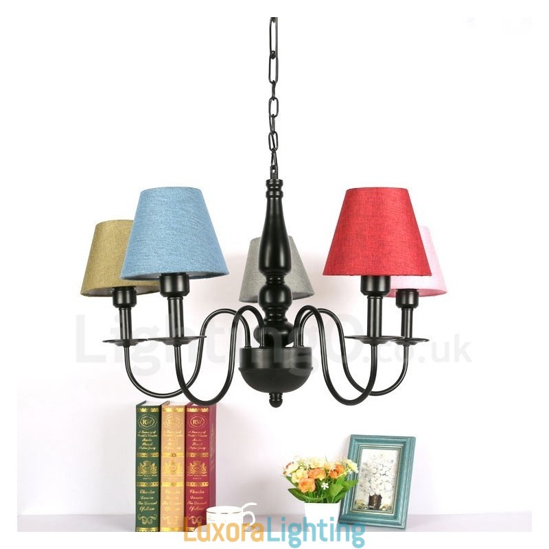 Designer Touch Decorative Mediterranean Style Integrated Metal Chandelier