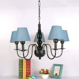 Designer Touch Decorative Mediterranean Style Integrated Metal Chandelier