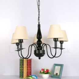 Designer Touch Decorative Mediterranean Style Integrated Metal Chandelier