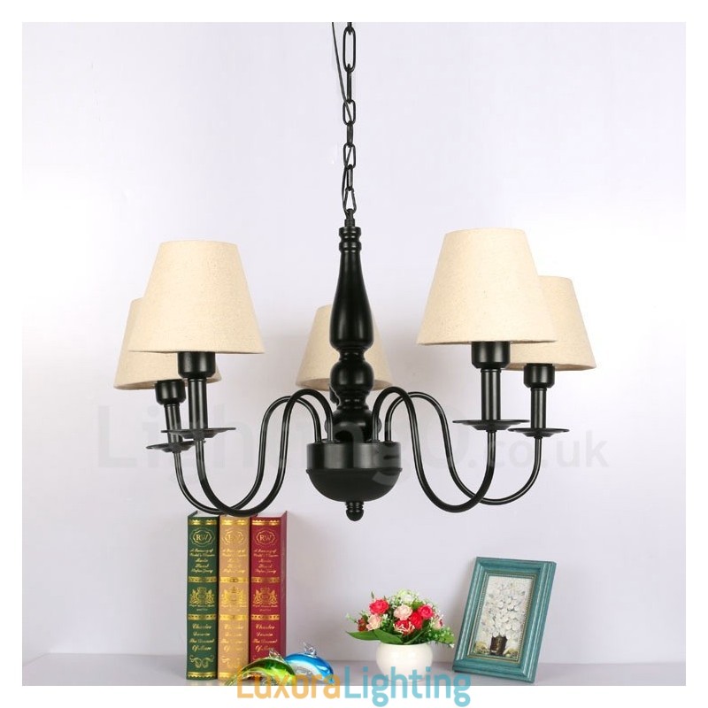 Designer Touch Decorative Mediterranean Style Integrated Metal Chandelier
