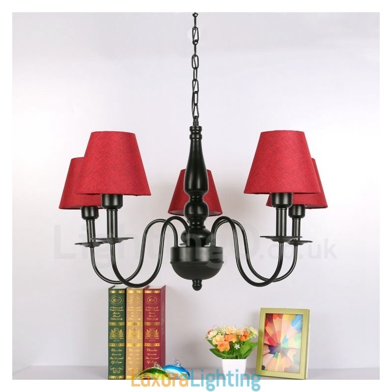 Designer Touch Decorative Mediterranean Style Integrated Metal Chandelier