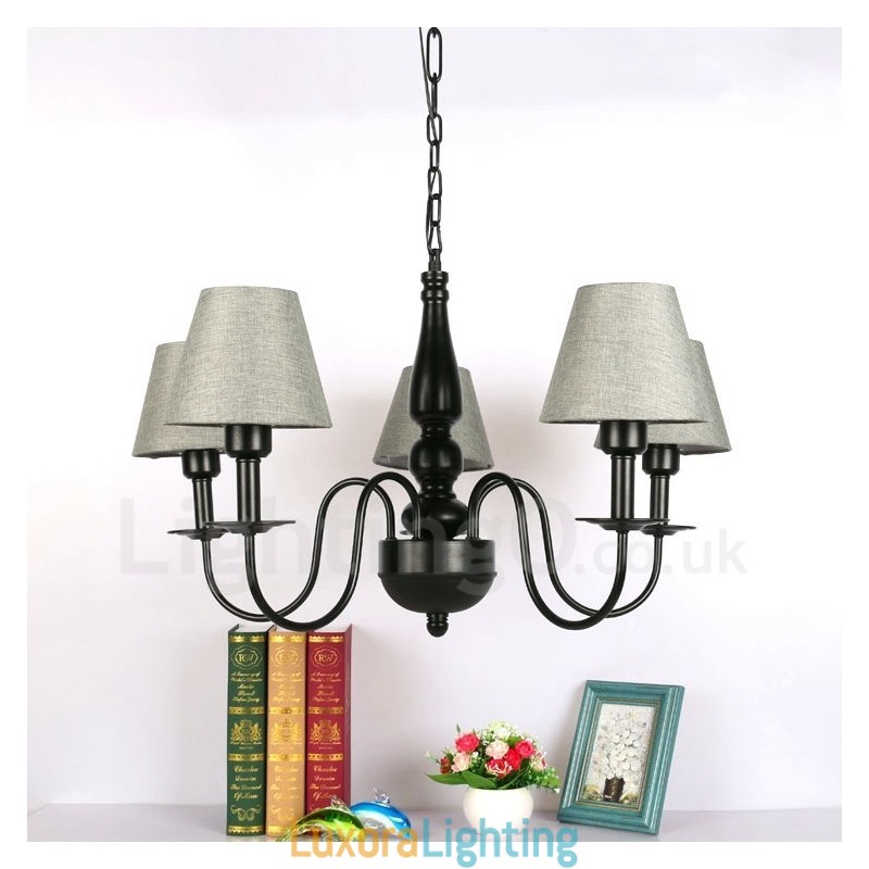 Designer Touch Decorative Mediterranean Style Integrated Metal Chandelier