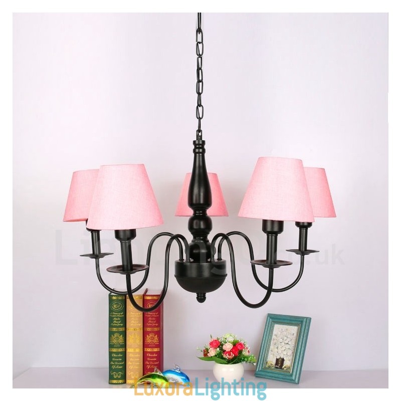 Designer Touch Decorative Mediterranean Style Integrated Metal Chandelier