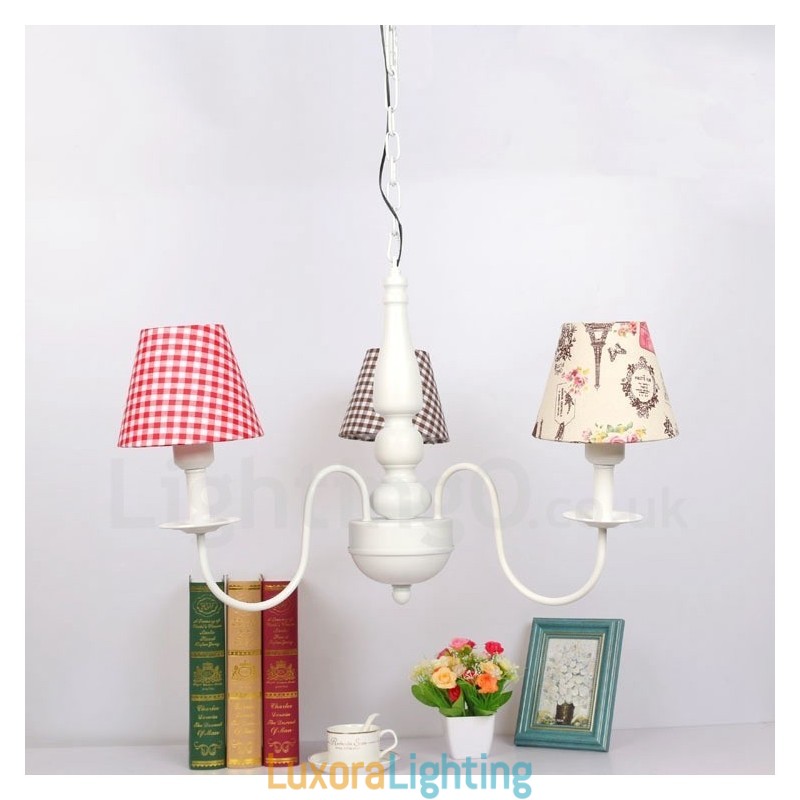 Designer Touch Decorative Traditional Classic Integrated Metal Chandelier