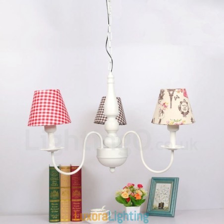 Designer Touch Decorative Traditional Classic Integrated Metal Chandelier