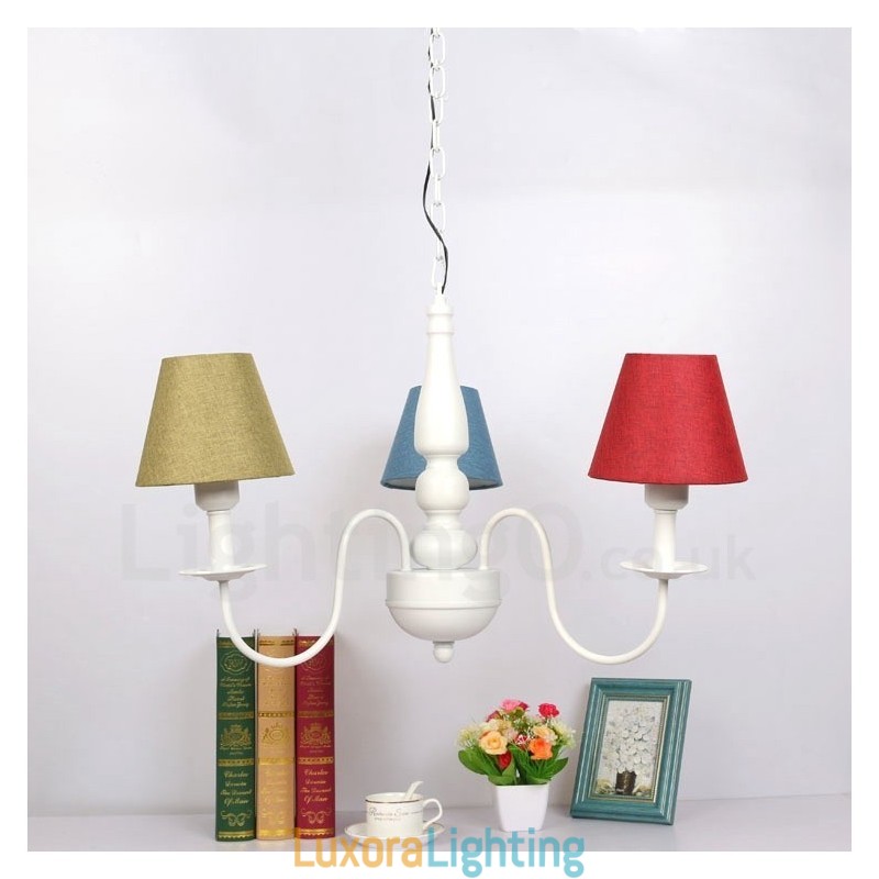 Designer Touch Decorative Traditional Classic Integrated Metal Chandelier