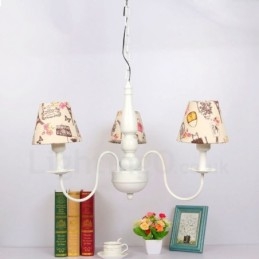 Designer Touch Decorative Traditional Classic Integrated Metal Chandelier