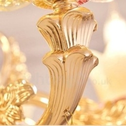 Designer Touch Decorative 15 Light Traditional Classic Integrated Metal Chandelier