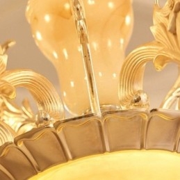 Designer Touch Decorative 15 Light Traditional Classic Integrated Metal Chandelier