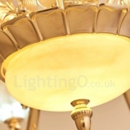 Designer Touch Decorative 15 Light Traditional Classic Integrated Metal Chandelier