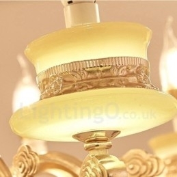 Designer Touch Decorative 15 Light Traditional Classic Integrated Metal Chandelier