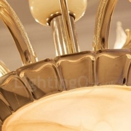 Designer Touch Decorative 15 Light Traditional Classic Integrated Metal Chandelier