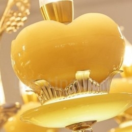 Designer Touch Decorative 6 Light Traditional Classic Integrated Metal Chandelier