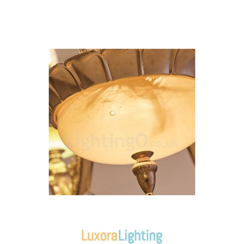 Designer Touch Decorative 15 Light Traditional Classic Integrated Metal Chandelier