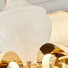 Designer Touch Decorative 15 Light Traditional Classic Integrated Metal Chandelier