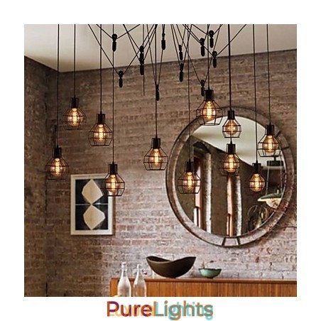 Designer Touch Decorative Creative American Style 12 Light Pendant