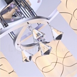 Designer Touch Decorative 3 Light Modern Contemporary Integrated Chandelier