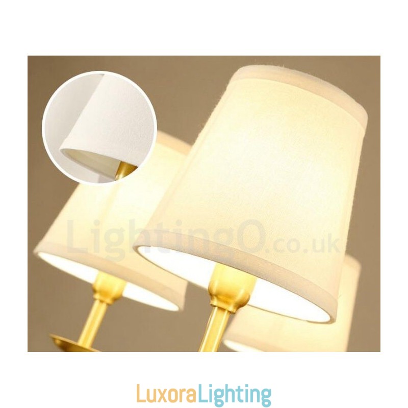 Designer Touch Decorative 6 Light Rustic Lodge Integrated Metal Chandelier