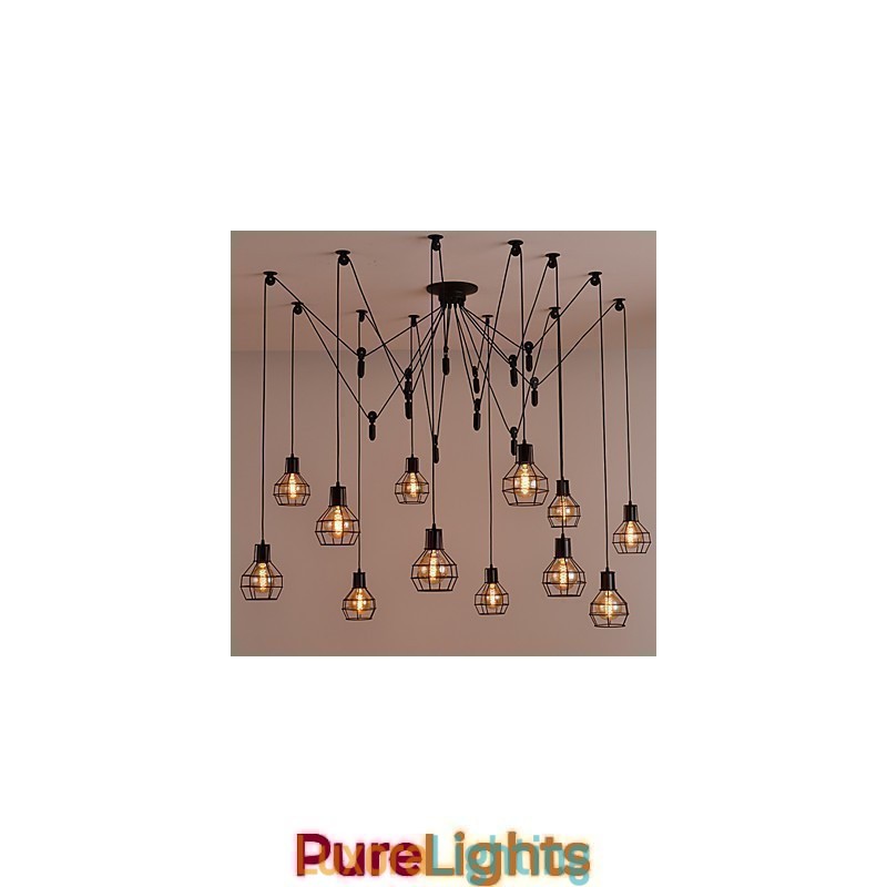 Designer Touch Decorative Creative American Style 12 Light Pendant